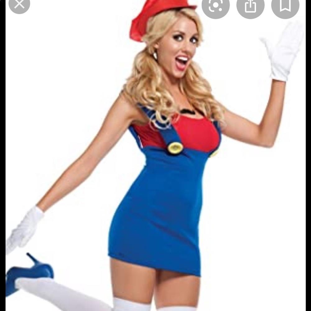 Sexy Mario Costume